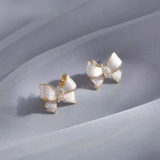 Antique Jewls™ Crystal bowtie Earrings